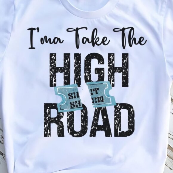 High Road Western Tee Graphic Short Sleeve T-Shirt - Picture 2 of 3